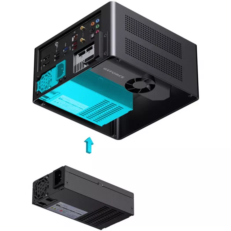Jonsbo NV10 tk Enclosure, Mini-Enclosure, ITX - Must
