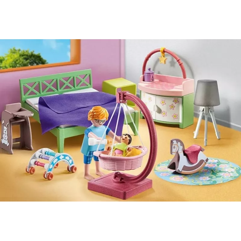 figuurid set My Life 71609 Sleeping room with baby play corner