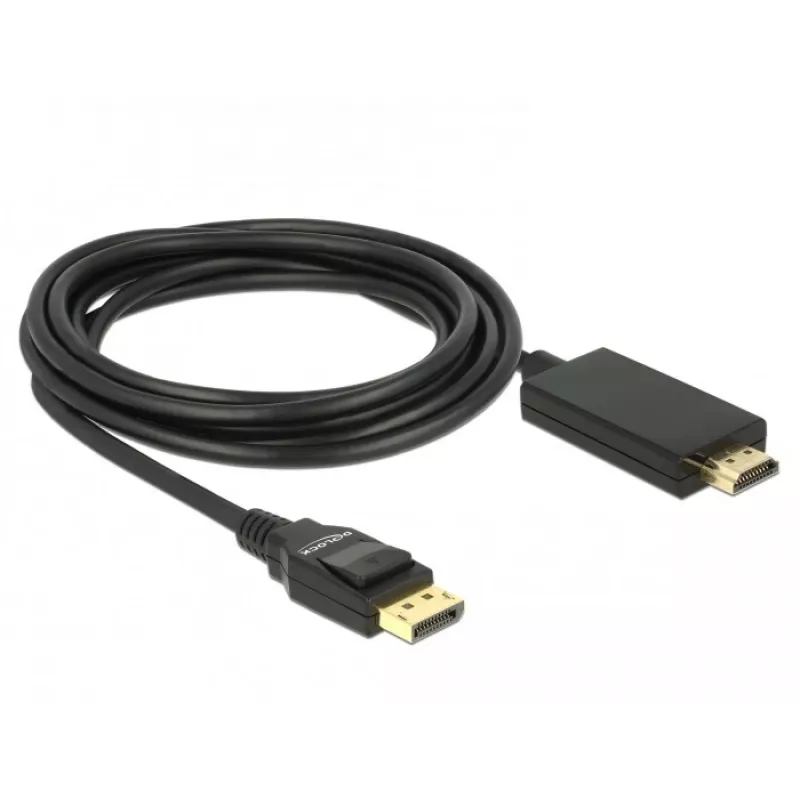 Video kaabliadapter DeLOCK 85318 DisplayPort HDMI-le 3 m Must