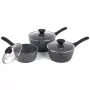 Keedukomplekt Salter BW11460BRMFOB 3 tk Alumiinium Must