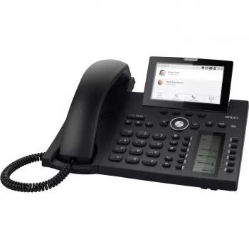 SNOM D385N must, ilma Bluetoothita, ilma toiteadapterita (00004600)