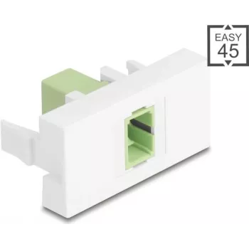 Patch-paneeli moodul DELOCK 90894 SC Simplex, Lindgreen Valge