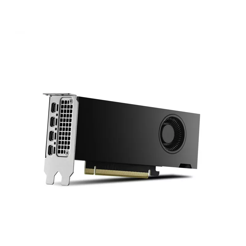 PNY NVIDIA 2000 Ada 16GB madala profiiliga, PCIe 4.0 X16, kahe pesaga, 4x Mini DP 1.4a, 16 GB GDDR6 ECC 128-bit, HDCP 2.2, HDMI 2.0, väike kast