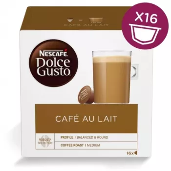 Nescafe Dolce Gusto Cafe Au Lait kohv, 16 kapslit