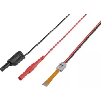 VOLTCRAFT mõõteadapter - sirge MB-702 must, punane (VC-8374270)