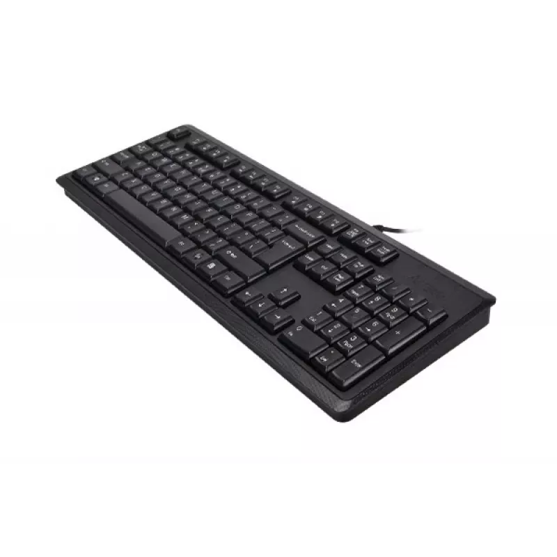 A4Tech KR-92 klaviatuur universaalne USB QWERTY inglise must