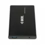 HDD-korpus IBOX HD-02 Must 2,5-tollistele SATA-ketastele, USB 3.2 Gen 1 (tüüp A), üks sahtel, metallist