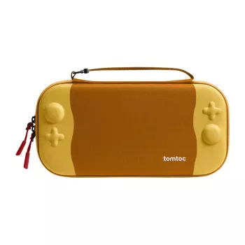 Õhuke kaitseümbris Tomtoc FancyCase-G05 Nintendo Switch 2-le, kollane