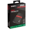 SSD Emtec 256GB USB USB-C 3.2 Gen 1 Must Punane X200