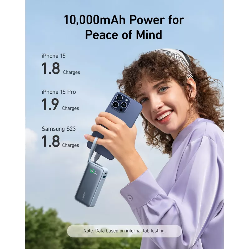 Kaasaskantav akupank Anker A1259G61 10000 mAh
