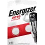 Ühekordne patarei Energizer CR2016 3V 100 mAh liitium-nööppatarei 2 tk blister, Ø20mm x 1,6mm