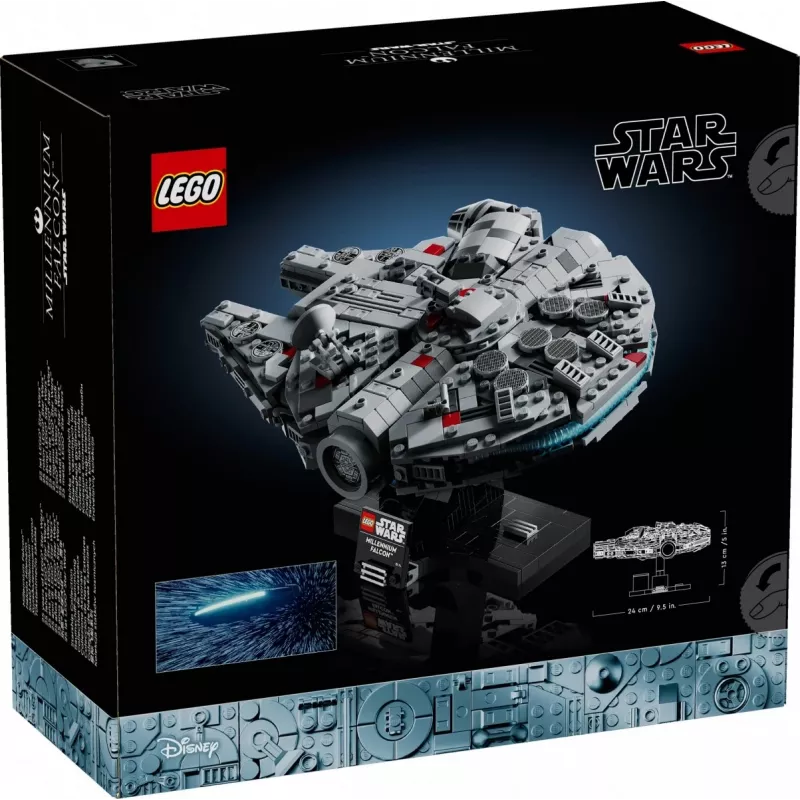 LEGO Star Wars Millennium Falcon 75375 mudelikomplekt — 1351 tk, 18+, 190×240×130 mm