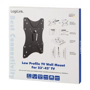 TV-kinnitus LogiLink BP0004 106,7 cm (42 tolli) must