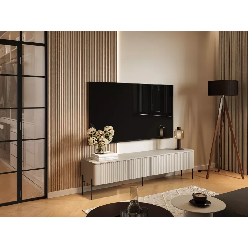 Cama VERA TV-kapp 190x40x50 kašmiir matt