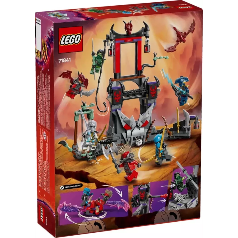 Ehituskomplekt LEGO NINJAGO 71841 Dragon Village — 305 detaili, 6 minifiguuri, vanusele 7+