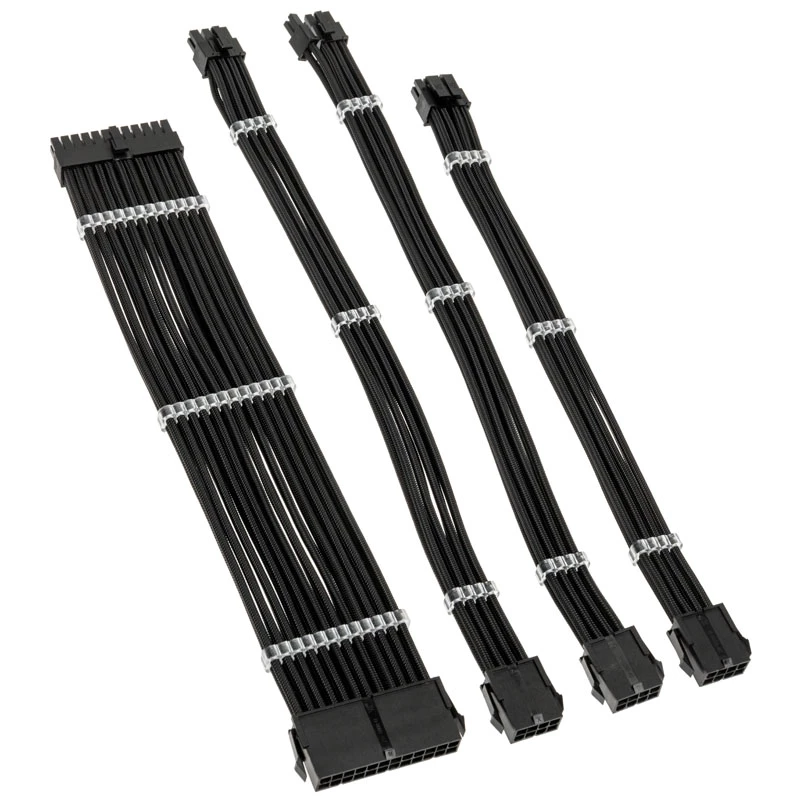 Kolink Core Standard Braided kaabel Extension Kit - Jet Must