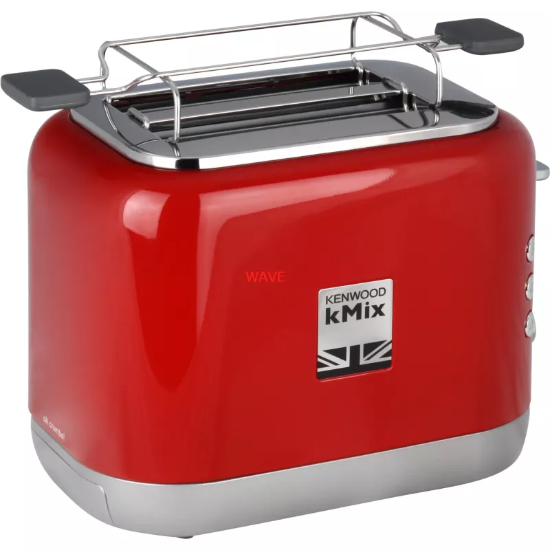Röster Kenwood TCX751RD 2-viiluline 900 W, metallkorpus, punane, 160×272×257 mm