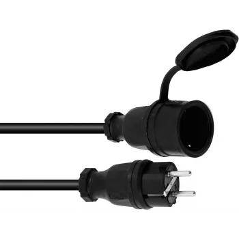 Pikenduskaabel PSSO 30245754 3x2,5 mm 5 m Must
