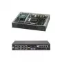 Supermicro SuperServer E300-8D - Server - Mini-1U - 1-Way - 1 x Xeon D-1518 / 2.2 GHz - RAM 0 MB - no HDD - AST2400 - GigE, 10 GigE - no operating system - Monitor: none
