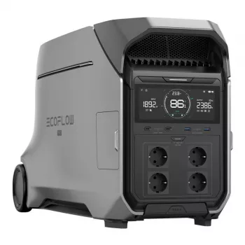 EcoFlow DELTA Pro 3 kaasaskantav elektrijaam, liitiumraudfosfaat (LiFePO4), 4000 W, 51,5 kg