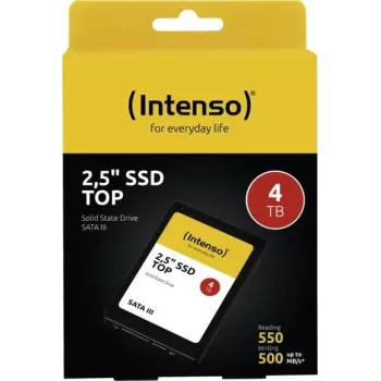 SSD | INTENSO | 4000 GB | Serial ATA III | 2,5 | 1920 TBW reiting | MTBF 2 000 000 h | 3812480