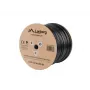 Võrgukaabel LANBERG Cat5e U/UTP LCU5-21CU-0305-BK, 305 m, 24 AWG, PVC kestaga, must
