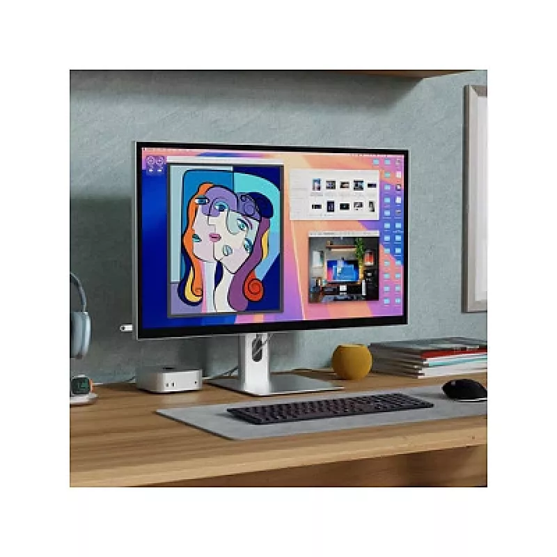 Alogic ASPEKT Touch 32 UHD Matt Dock Monitor ainult hõbedane