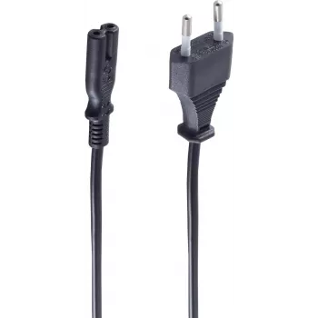 Toitekaabel ShiverPeaks BS60002-2 Must 2 m