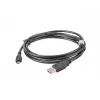 USB 2.0 kaabel LANBERG CA-USBM-10CC-0018-BK, Micro-USB B USB A-le, 1,8 m, must