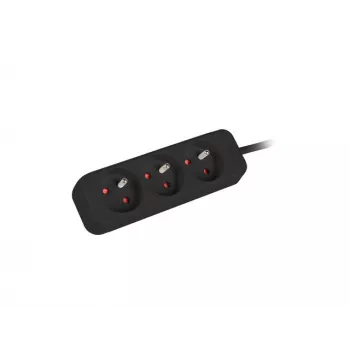 LANBERG PS0-03E-0300-BK 3M Must 3X 230V Lanter PIKENDUSJUHEME TÄISVASEST