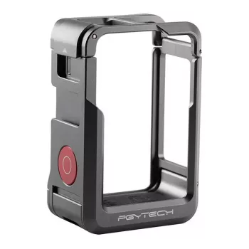 Kaamerakorpus PGYTECH P-58A-010 action-kaameratele — mõõtmed 81,4×33,8×54,5 mm, must
