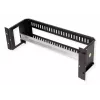 Rack rail carrier ROLINE 26.21.0267, 3 HE, dimensions 133 x 482 x 123 mm (H x B x T), Must