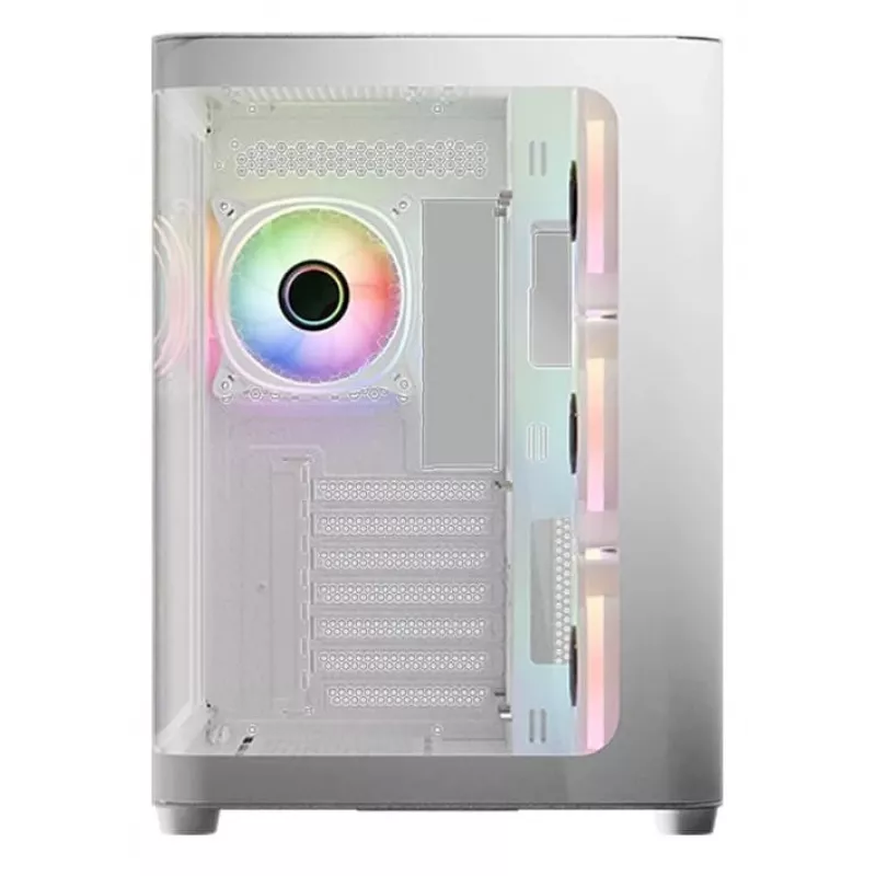 Arvutikorpus Midi LC-Power Gaming 8001W Pro-Storm Light, ATX, Must