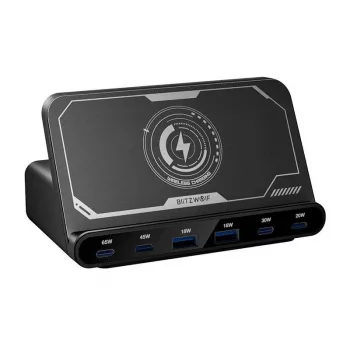 Laadija BlitzWolf BW-S27 160W, 2×USB-A, 4×USB-C