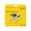 Võrgukaart DeLOCK 90381 sisemine Ethernet 100 Mbit/s