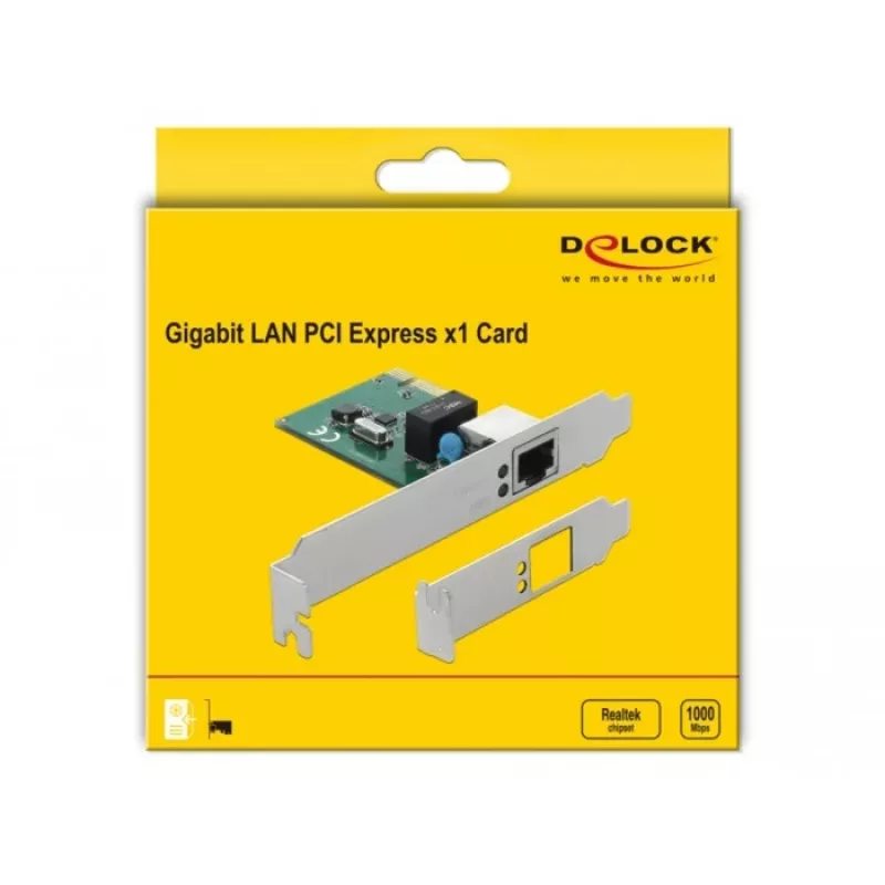 Võrgukaart DeLOCK 90381 sisemine Ethernet 100 Mbit/s