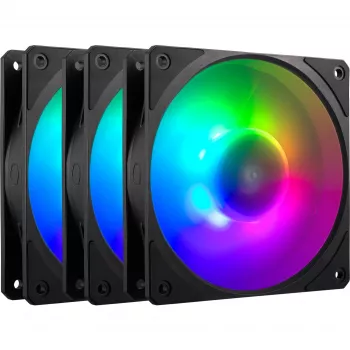 3 COOLER MASTER’i ventilaatori komplekt Mobius 120P ARGB