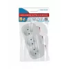 Jagaja ESPERANZA ELK307W — lülitatav 3-pesaline siseadapter, tüüp E pistik, 220–240 V, 16 A, 3680 W, valge