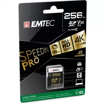 Mälukaart Emtec 256GB SDXC UHS-I Class 10 ECMSD256GXC10SP