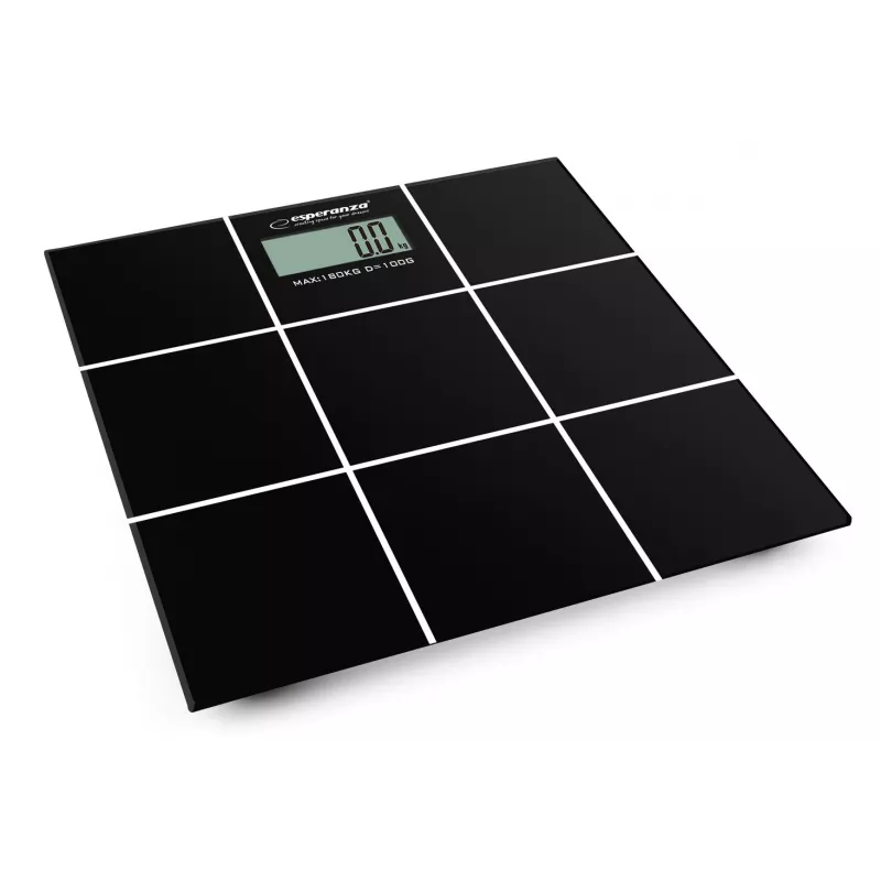 Isiklik vannitoakaal Esperanza EBS004 - elektrooniline, 180 kg, must klaas