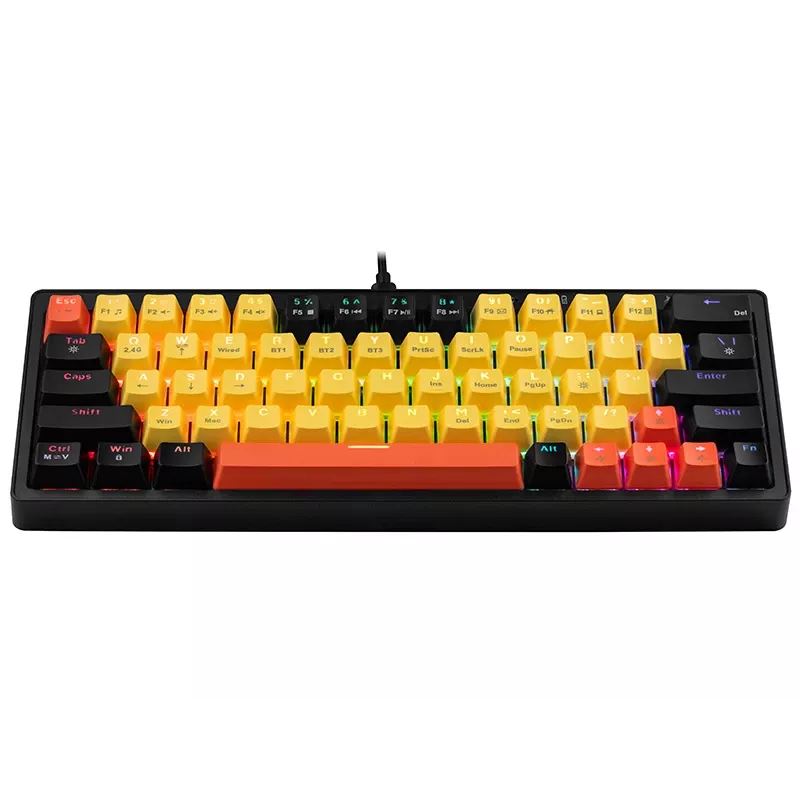 Mehaaniline klaviatuur Tracer Gamezone EVO2 Hot Swap 63 (kollane)