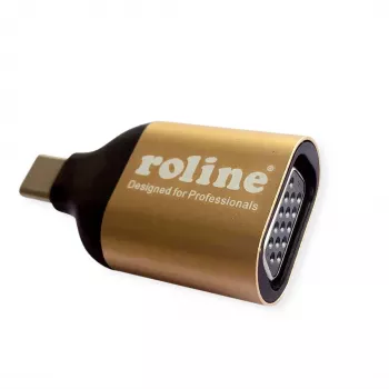 ROLINE 12.03.3233 USB-graafikaadapter 1920 x 1080 pikslit kuldne (12.03.3233)