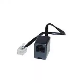 S/CONN 6m RJ11 Must Läbipaistev Kaabel TC 70226 ShiverPeaks