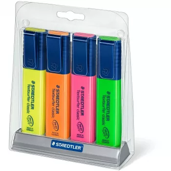 Marker Staedtler Textsurfer classic 364 Meisliteraga Roheline Oranž Roosa Kollane