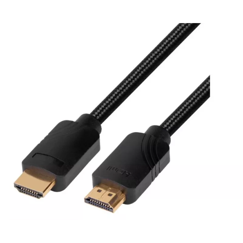 HDMI Premium kaabel v 2.1 2m must, loodud mängijatele