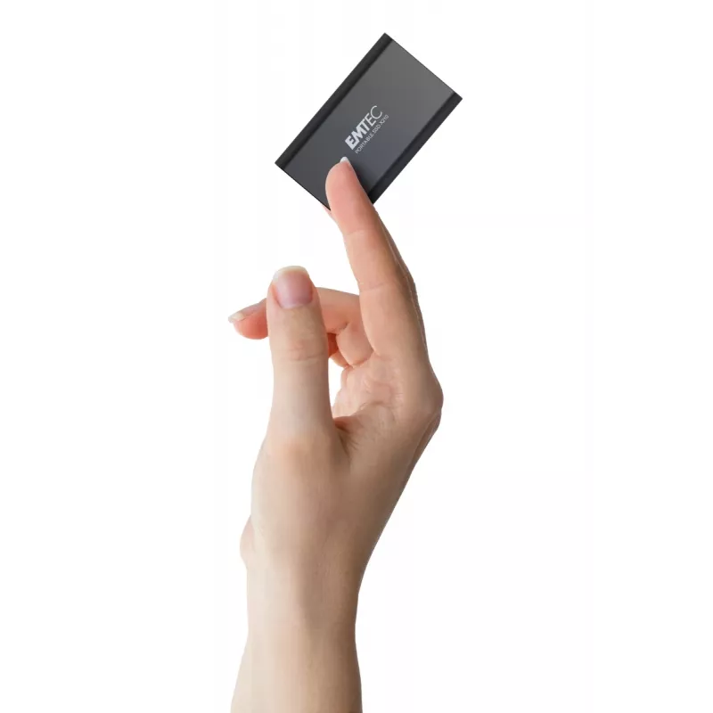 Emtec X210 ELITE 2 TB USB Type-C 3.2 Gen 2 (3.1 Gen 2) Must, Punane