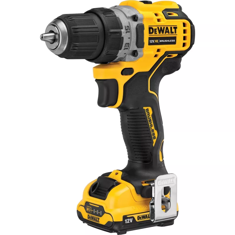 Juhtmeta kruvikeeraja DeWALT DCD701D2-QW, 12 V, 1500 p/min, 57,5 N·m, 2x2 Ah akud