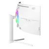 Kumer monitor Arozzi Nova 49 tolli (124,5 cm) Dual QHD 5120×1440 LED VA, 32:9, 4 ms, USB-jaotur, kõlarid, valge