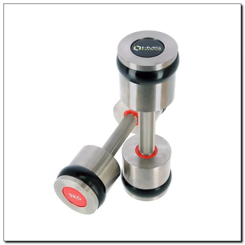 HMS Fitness HH09 Fikseeritud raskusega hantel 9 kg 2 tk