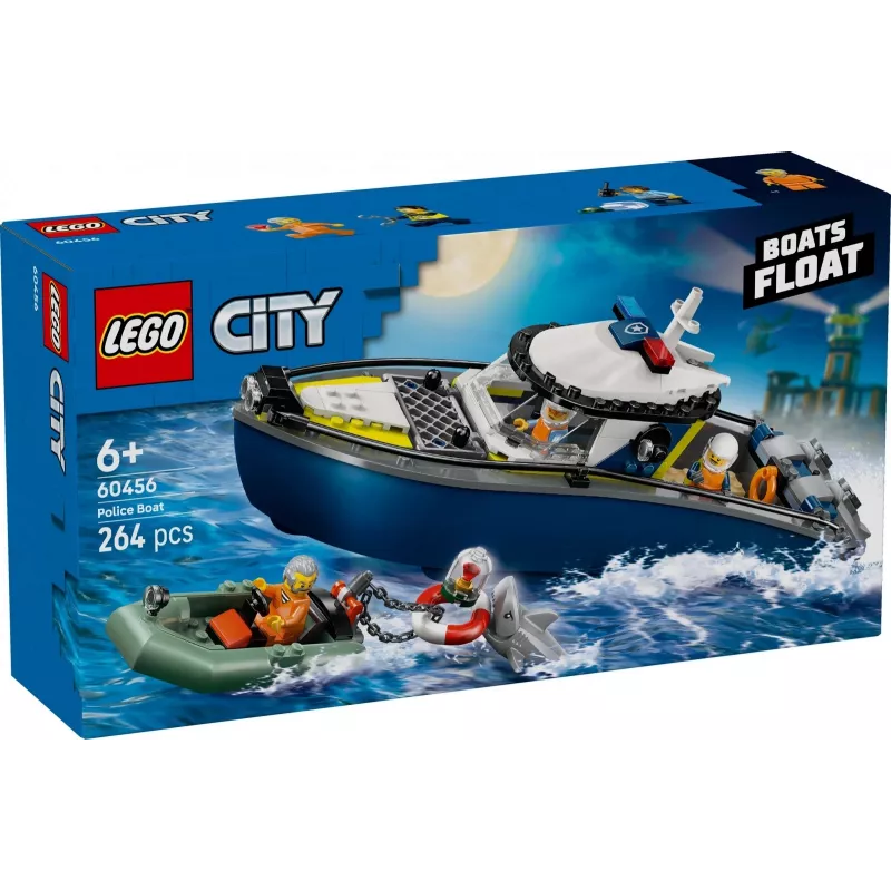 LEGO CITY 60456 Politseipaatide tagaajamine